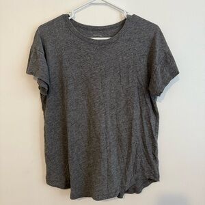Madewell Heather Gray Tee